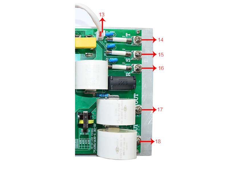 电磁加热控制板 5KW380V